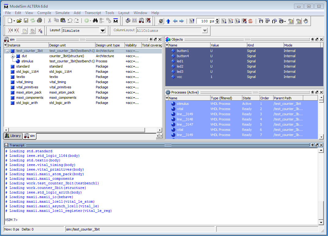 simulating window