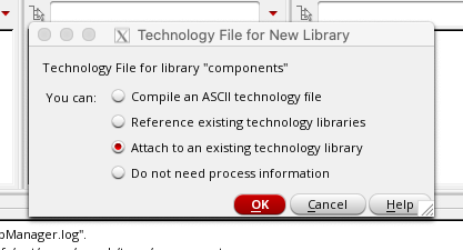 Attach tsmc library
